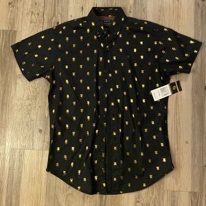 Black bee shirt men